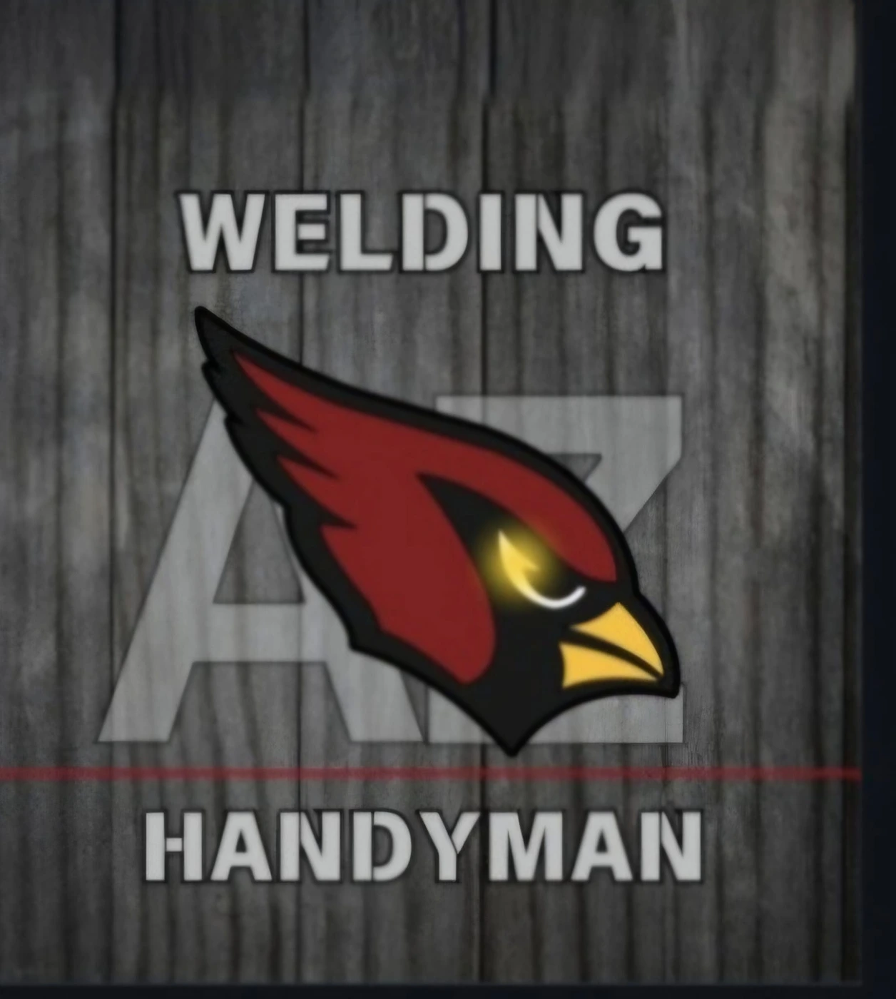 AZ Welding Handyman cardinal logo